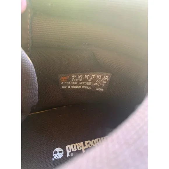 AMPUTEE SINGLE SHOE Timberland LEFT Boot 72540 Brown Men's Size 9 - Picture 6 of 6